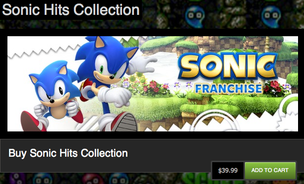 sonic games on steam