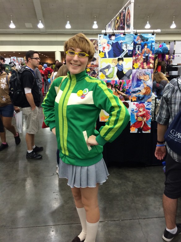This Chie is equally prepared to do battle and chow down! You gotta eat more meat!
