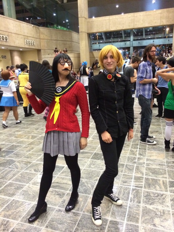 My favorite Yuki is back with Yosuke, and their cosplay is anything but boring, because all that has got to go! 