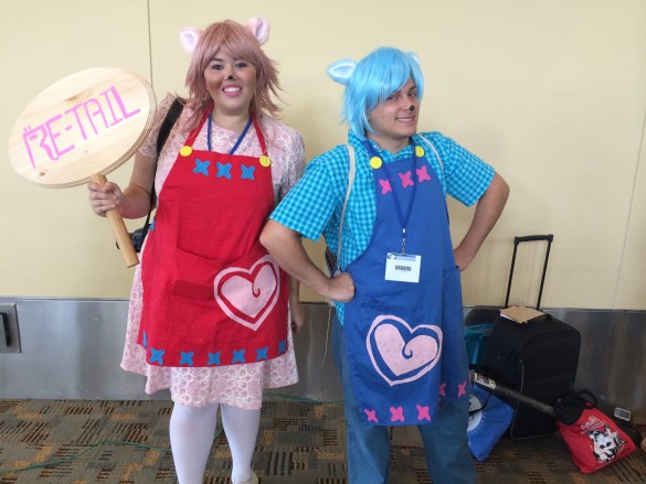 Like Animal Crossing New Leaf? These two cosplaying Reese and Cyrus have got your bell needs covered!